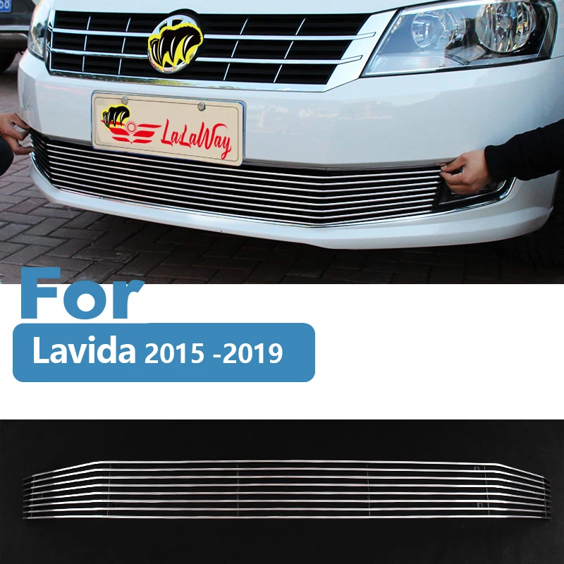 

For VW Volkswagen Lavida 2005 06 07 08 09 10 11 12 13 2019 , Honeycomb Mesh Fog Light Open Vent Grille Intake Cover Grill Parts