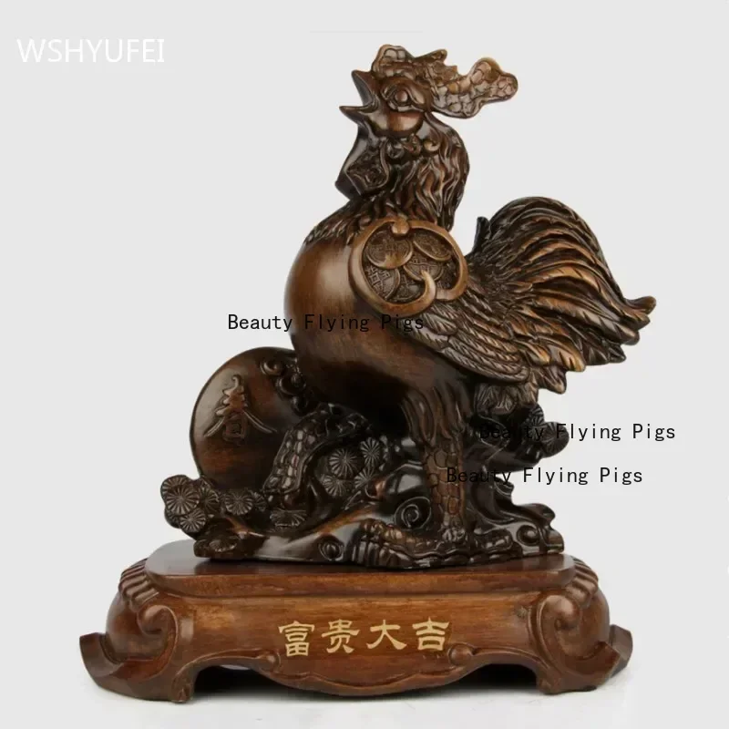 Feng Shui Chinese Zodiac Tiger Figurine Ornaments Home Resin Crafts Office Desktop Decor Living Room Decoration Luck for You view 5