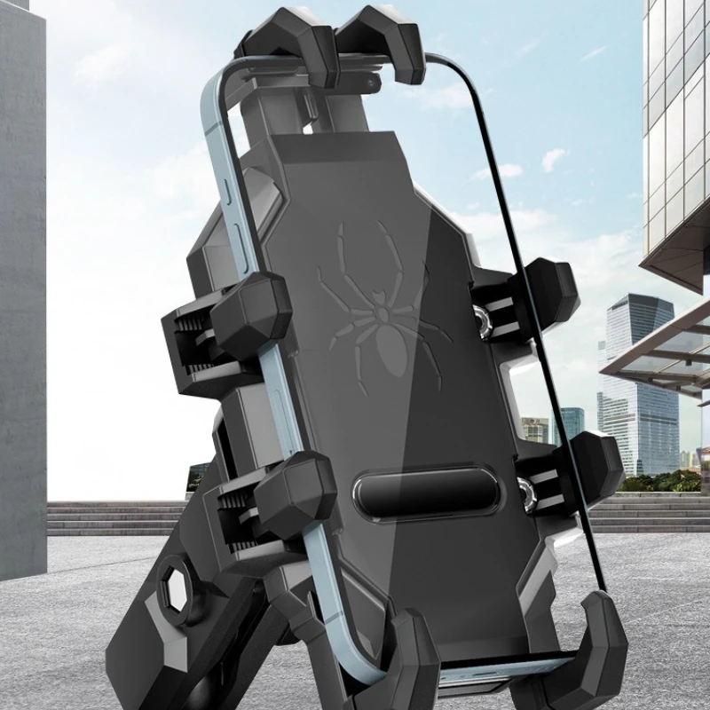 

Upgraded Shock Absorption Phones Stand Motos Mobile Navigation Bracket Motorcycle Accessories Universal Motorcycle Phone Holder