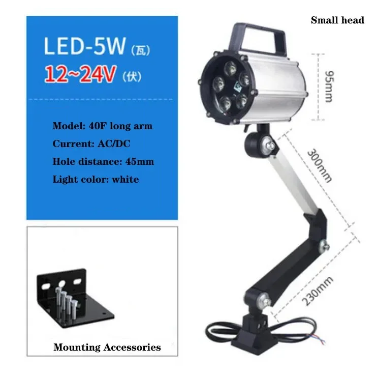 Werk Licht Led Freesmachine Boormachine Slijpmachine Verlichting 220V 36V 24V Waterdichte Olie Cnc Draaibank Lamp 1Pc