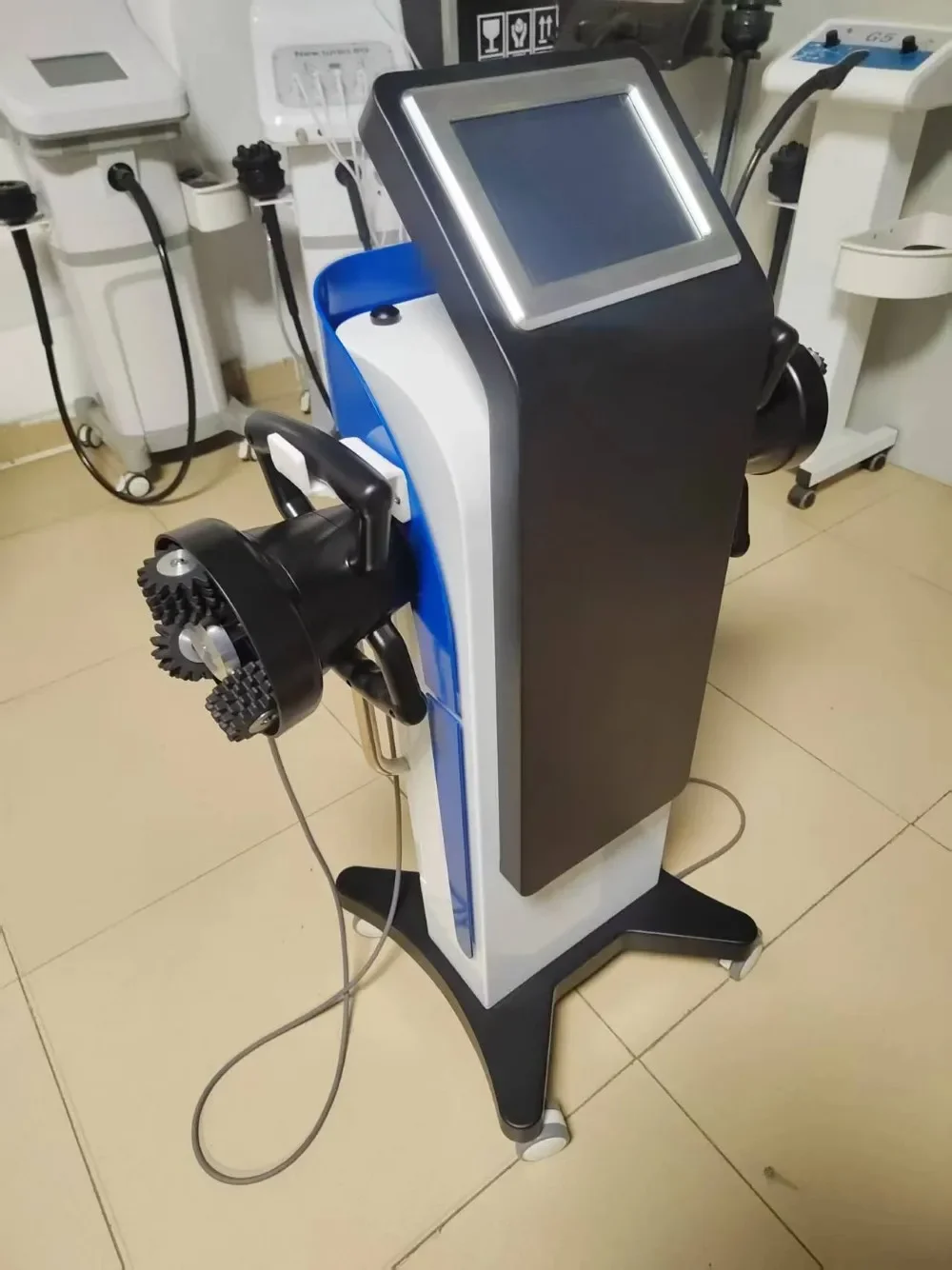 G12 6IN1 Body Slimming Vibration Massager Machine Fitness Inner Roller 360 Vibrating Massager Machine Anti Cellulite Weight Loss