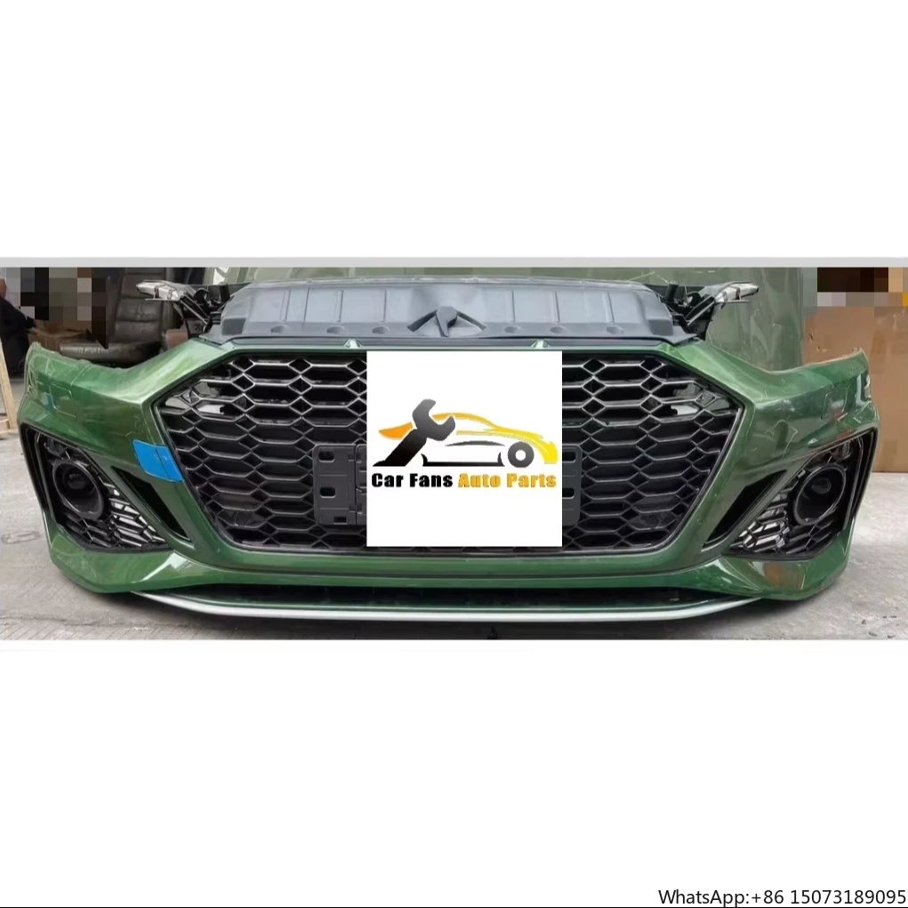 

Second Hand Original Auto Car Bodykit for RS5 Nose Cut Front Bumper Lip Headlights Bumper Replacement Assembly