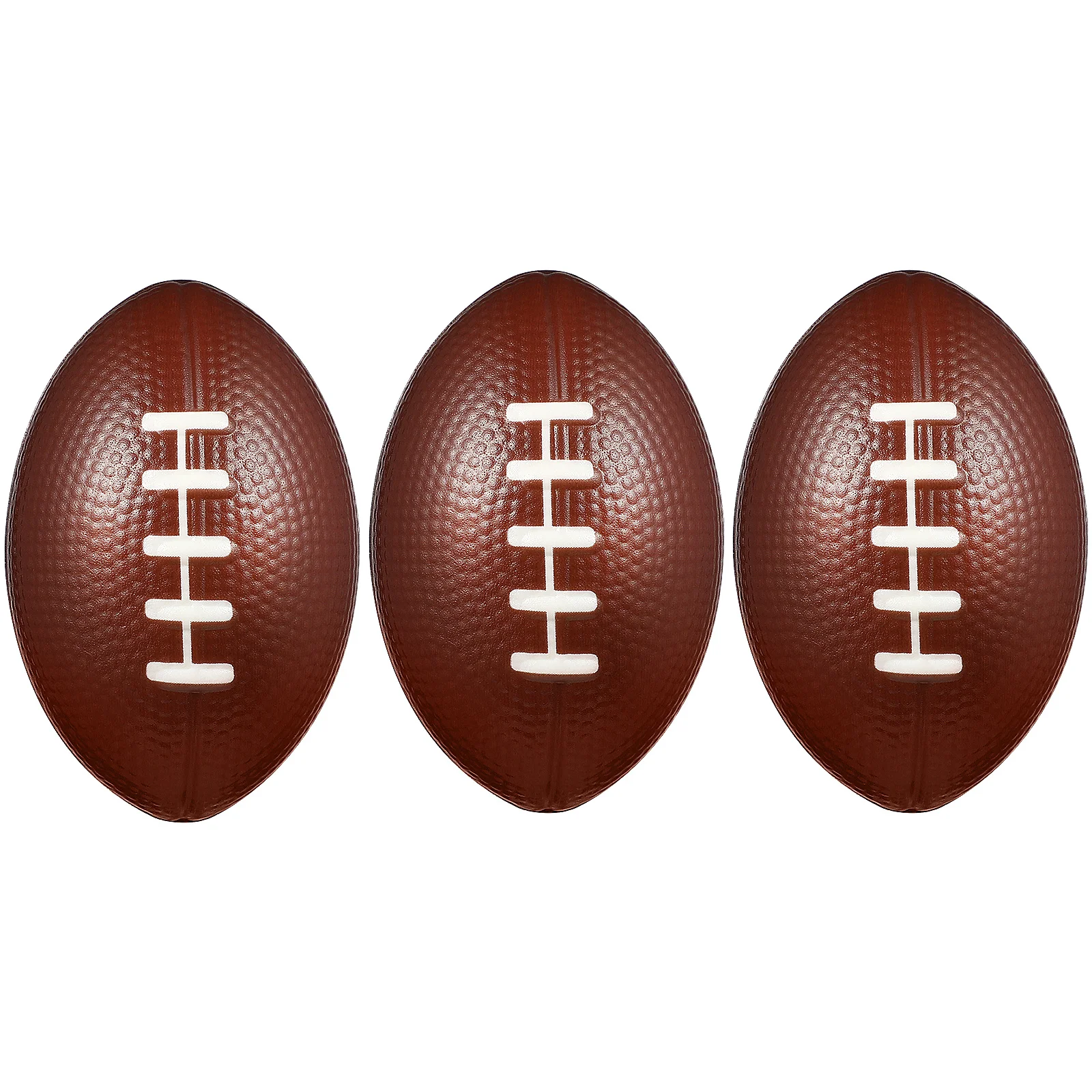 

3pcs Stress Mini Sports Kids Autism Favor Stress Balls Party Favor Rugby Relaxation Tool Outdoor Play Balls