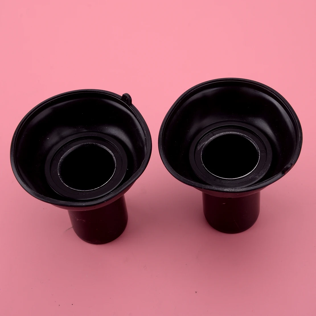 2Pcs Carburetor Plunger Diaphragm Membrane Fit For Honda Shadow 1100 VT1100B VT1100C2 VT1100A VT1100CL VT1100C VT1100C2 Black