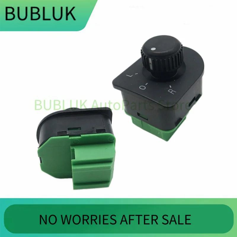 Perilla de ajuste del espejo retrovisor con interruptor para Volkswagen Beetle Golf Jetta 1998-2010 OEM #   1J1959565A 1J1959565A01C 1J1959565B