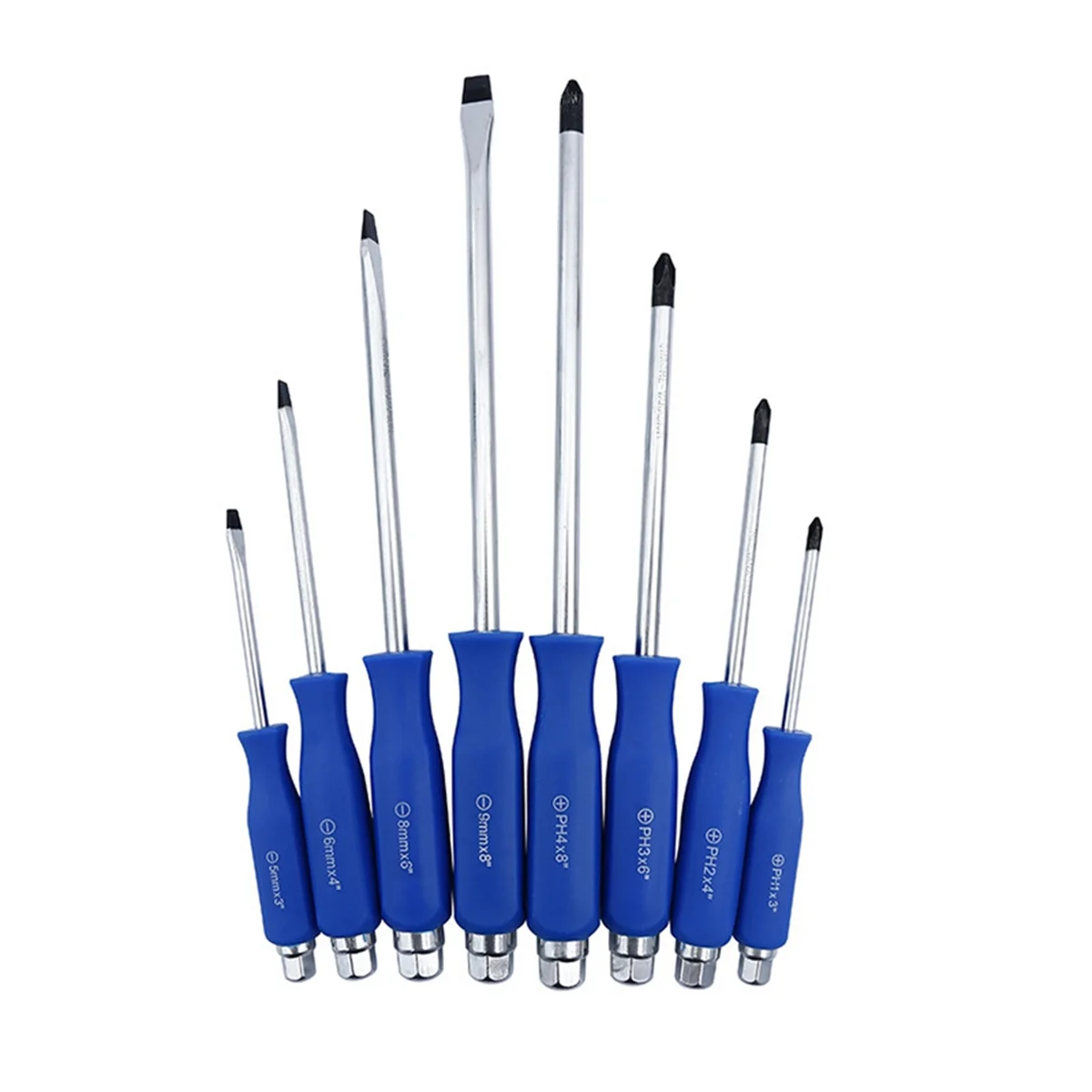 

8-Piece Dual-Purpose Hammer Screwdriver Combination Set Chrome Vanadium Steel Screwdriver Set