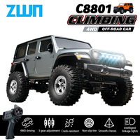 C8801 C8809 1/18 RC Car 2.4G Remote Control Crawler 4WD Electric Climbing Led Off-Road Model Cars Toys for Children