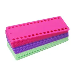 10pcs Plastic 30 Positions Cross Stitch Row Line Tool Sewing Needles Holder Embroidery Floss Thread Organizer DIY Sewing