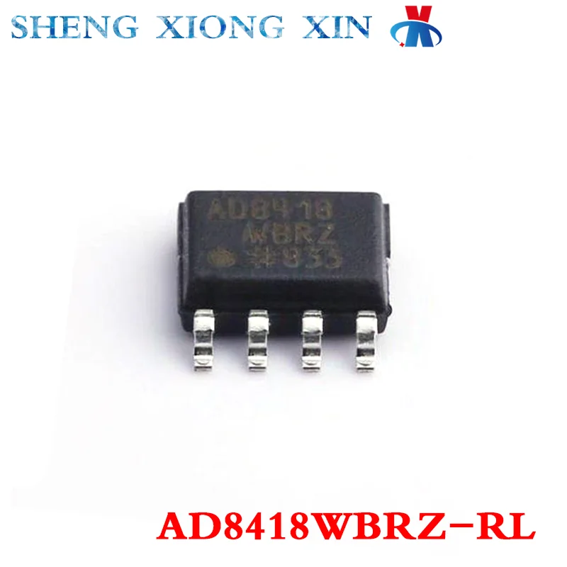 5pcs/Lot New 100% AD8418WBRZ-RL SOP-8 Current Sensitive Amplifier AD8418 Integrated Circuit