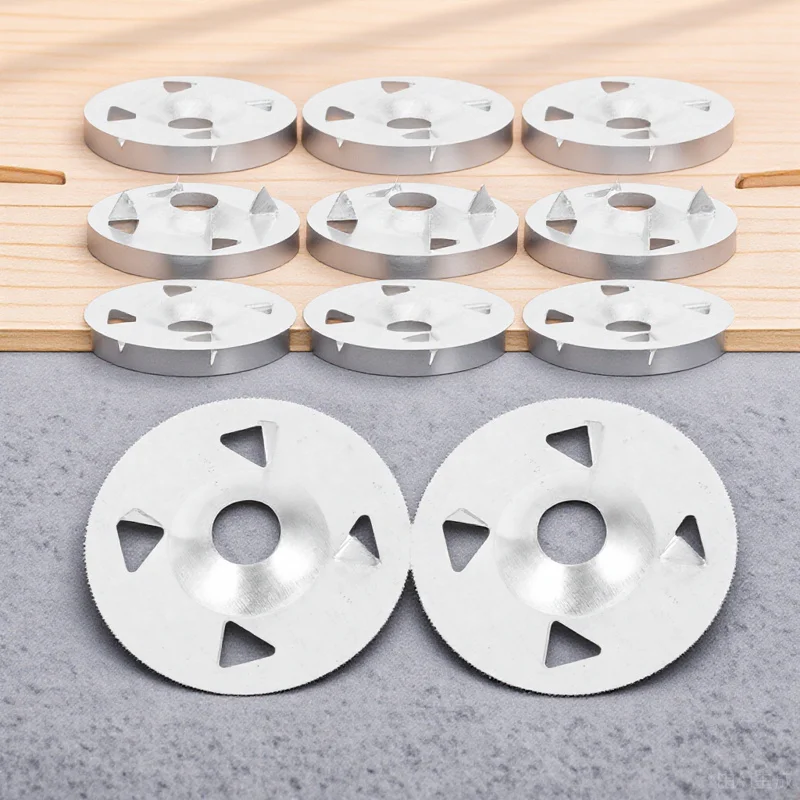 

100Pcs Foam Board Metal Washers Sturdy Insulation Fixing Fasteners Compact Design Foam Insulation Board Washers