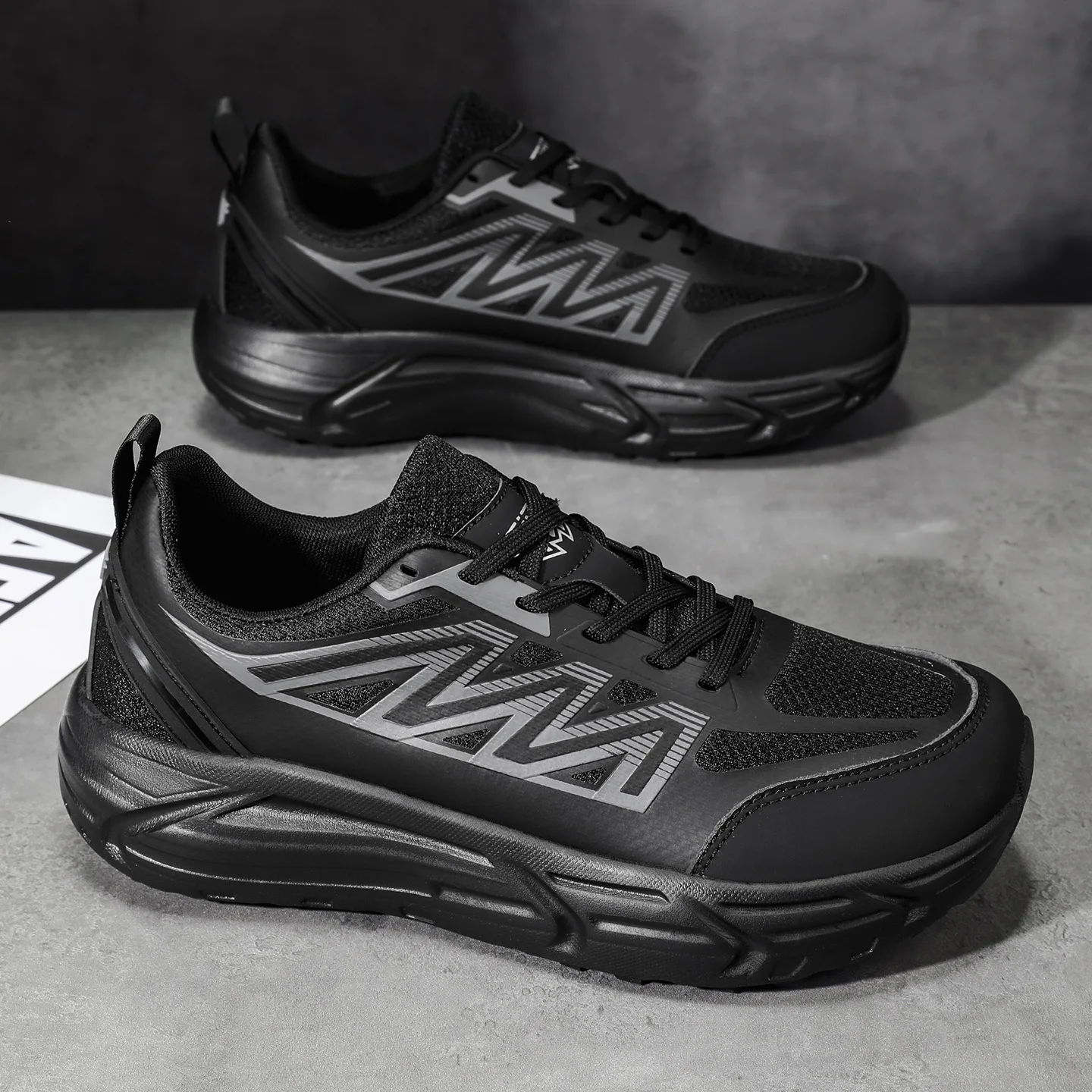 

Men's Outdoor Climbing Casual Shoes 2026 New Style Autumn Heightening Black Samurai Dad Sports Shoes Comfortable Anti-slip