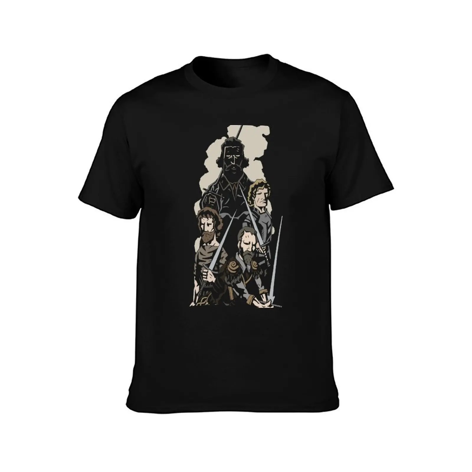 German Masters (Black Shirts Only) T-Shirt Athletic Quick Dry T-Shirt for Men
