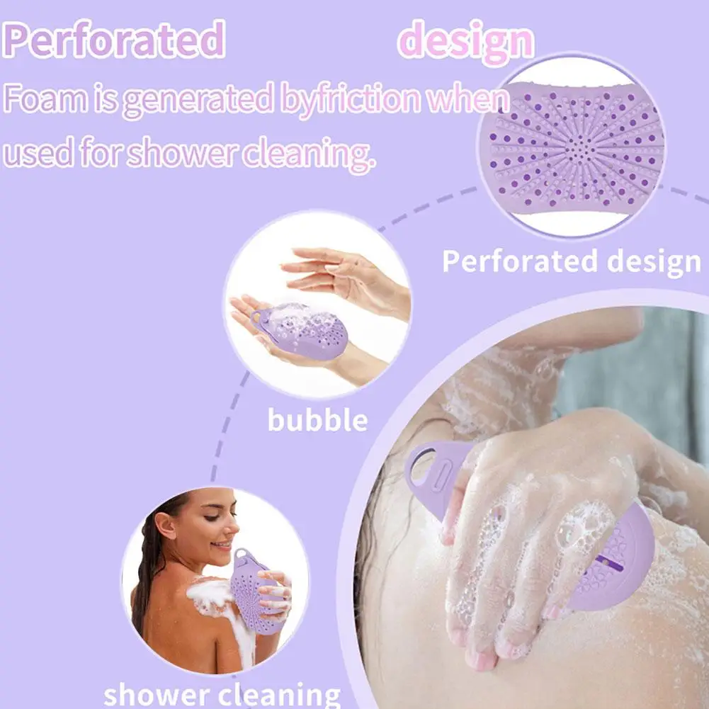 لجميع أنواع البشرة صانع الفقاعات 2 في 1 كيس صابون سيليكون عالي الجودة صابون تقشير لطيف يحافظ على جفاف أكثر متانة