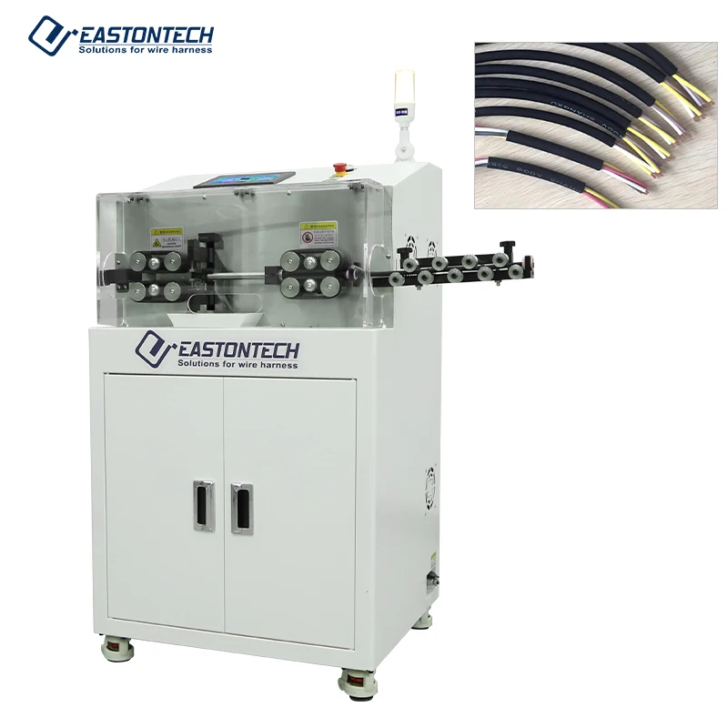 

FACTORY OD 2-12mm Automatic Sheathed Cable Stripper And Cutter Wire Peeling Tool For Multi-core Cable Stripping Machine