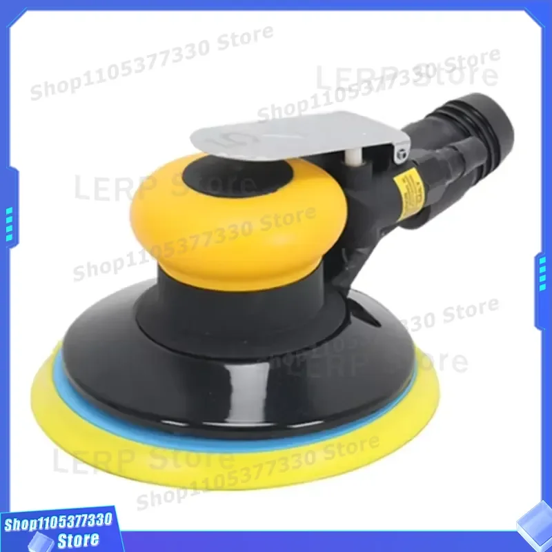 6 Inch Pneumatic Track Sander Dust Free Eccentric Orbital Grinder 150mm Auto Body Paint Sanding Tool 3mm Stroke for Car