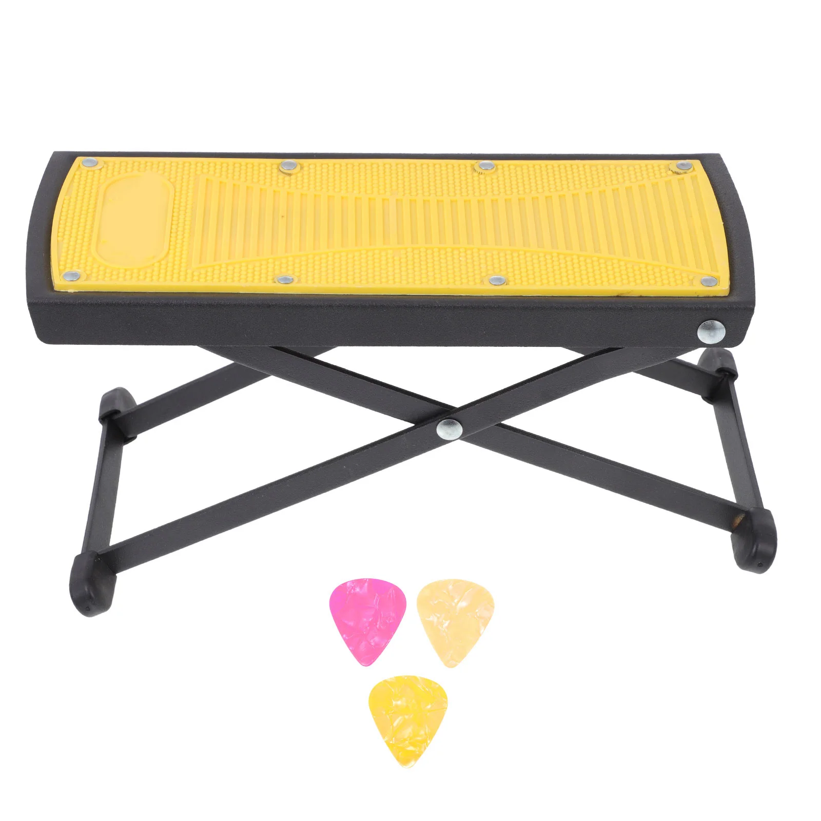 

Guitars Foot Rest Tripod Playing Stool Classical Footstool Pedal Pedals Footrest