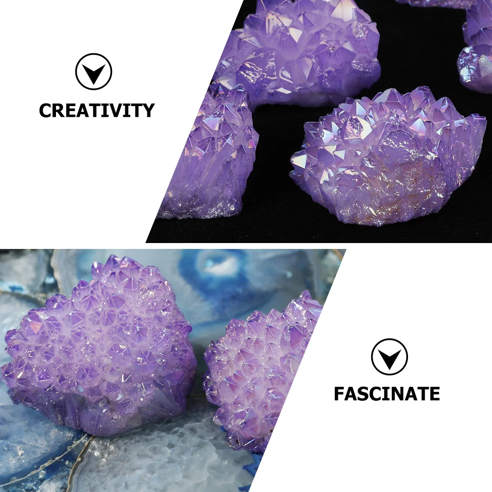 

Multi-Function Crystal Stone Decor Unique Irregular Stone Ornament for Home Tabletop Party Centerpiece Feng Shui Decoration