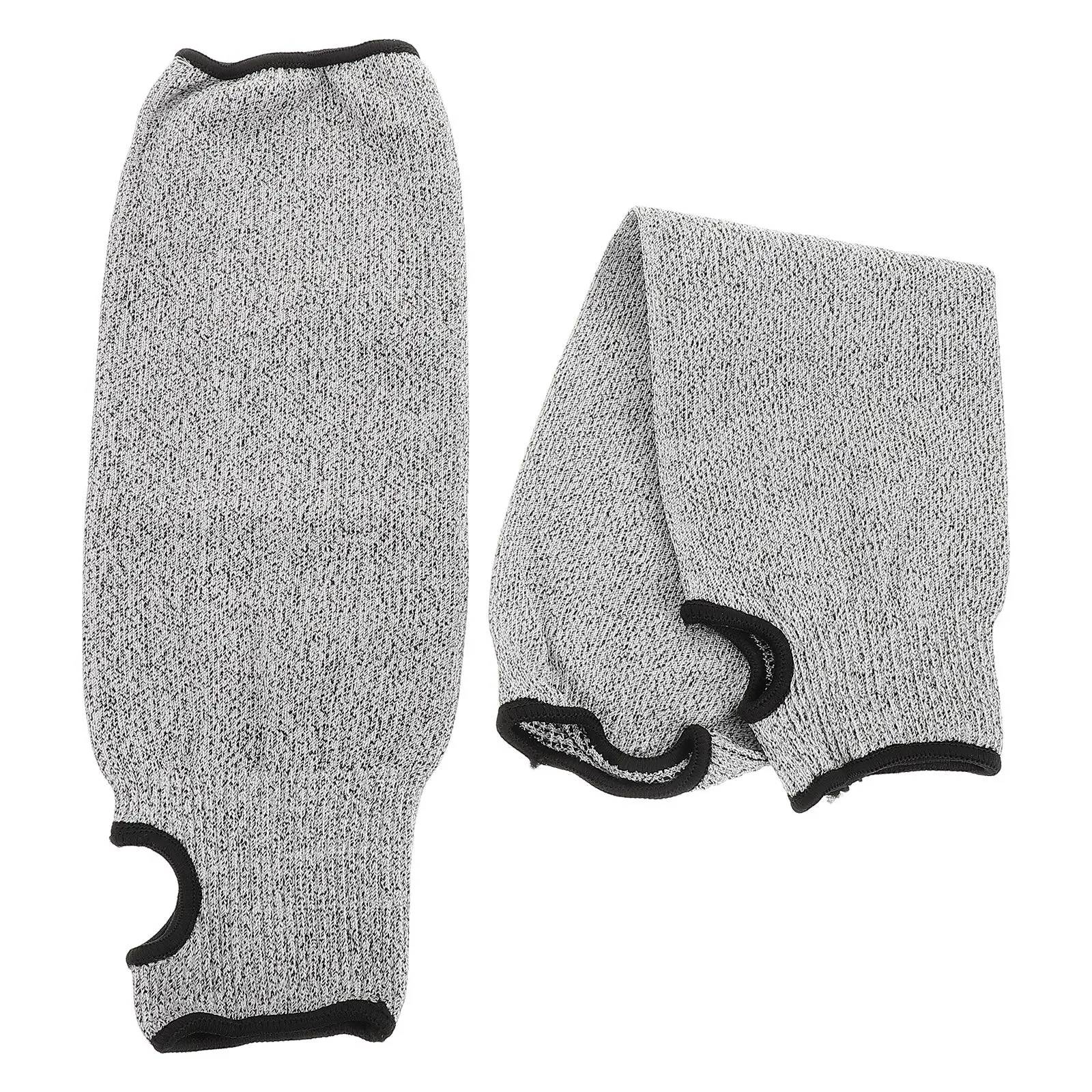 

2Pcs Arm Protection Gardening Welding Forearm Long Knitting Stitches Work Arm Guard Protective Sleeves