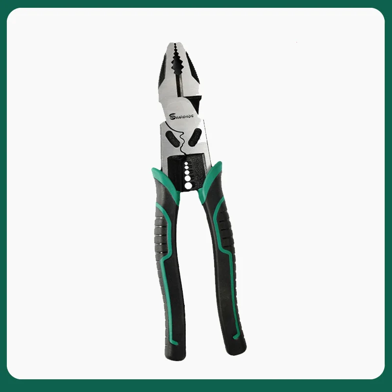 SHARONDS Multipurpose Welding Pliers New Flat Mouth Pincers Wire Cutting Spring Loaded Installation Removing Wire Cutting