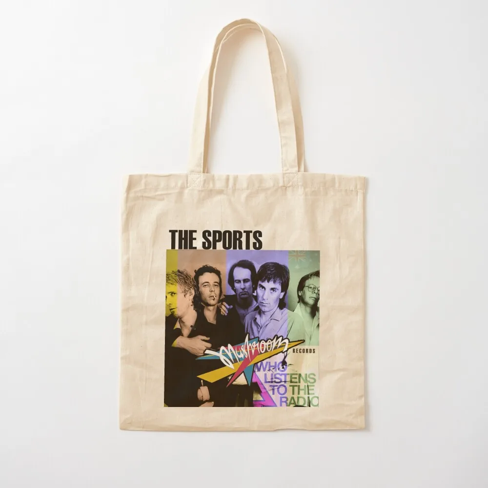 AusRock 101 - The Sports Tee Tote Bag أكياس قماش قابلة لإعادة الاستخدام أكياس البقالة حقيبة يد أكياس التسوق قابلة للطي