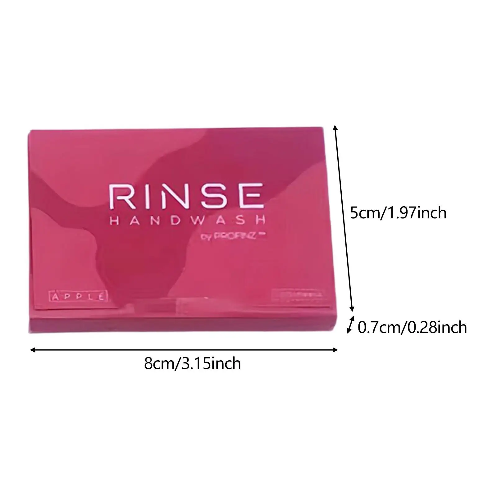 50 عبوة من صفائح الصابون لتنظيف اليدين، ورق صابون للاستعمال مرة واحدة مع صندوق تخزين للسفر