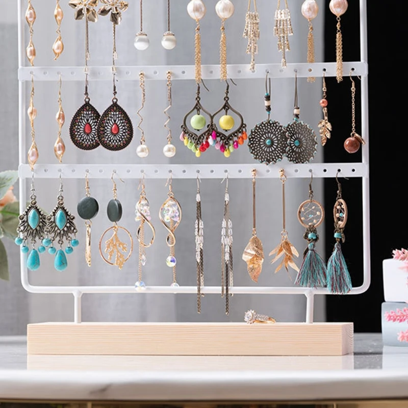 Ohrringe Display Stand Desktop Rack Shopping Mall Showroom Ohrringe Display Stand Net Promi Shop Schmuck