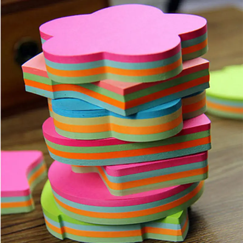 100 páginas amor Bloc de notas pegatina Multicolor notas adhesivas lindo Bloc de notas marcador banderas planificador Briefpapier suministros de oficina