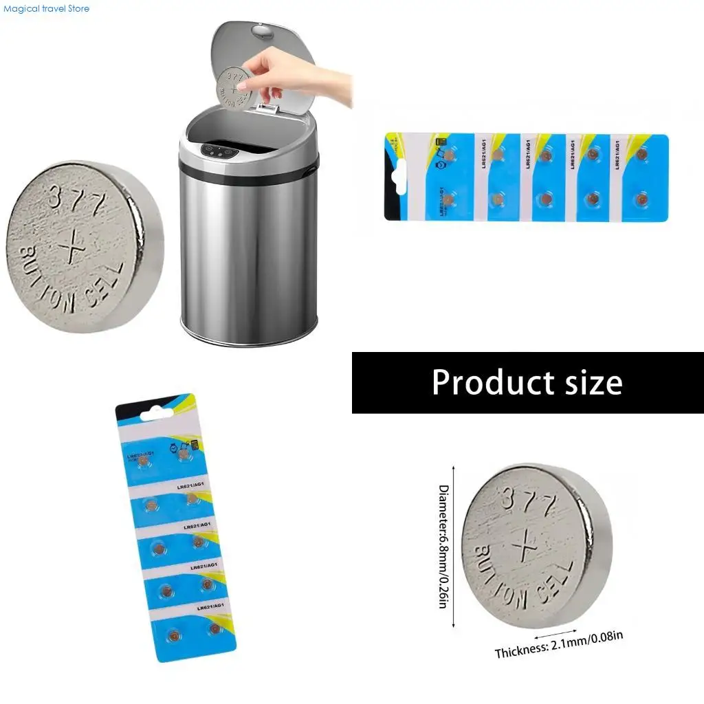 N2UB AG1 LR621 Button Batteries For Various Electronics Long Lasting Operation High Energy Efficient For Precise Devices
