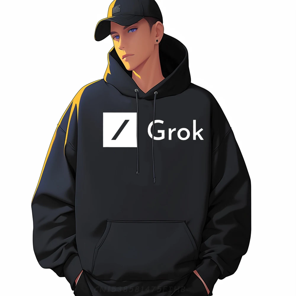 

Casual Grok Ai Truth Seeking Artificial Hoodies Girlfriend Classic Crewneck Long Sleeve Hoodies Print Sweatshirt