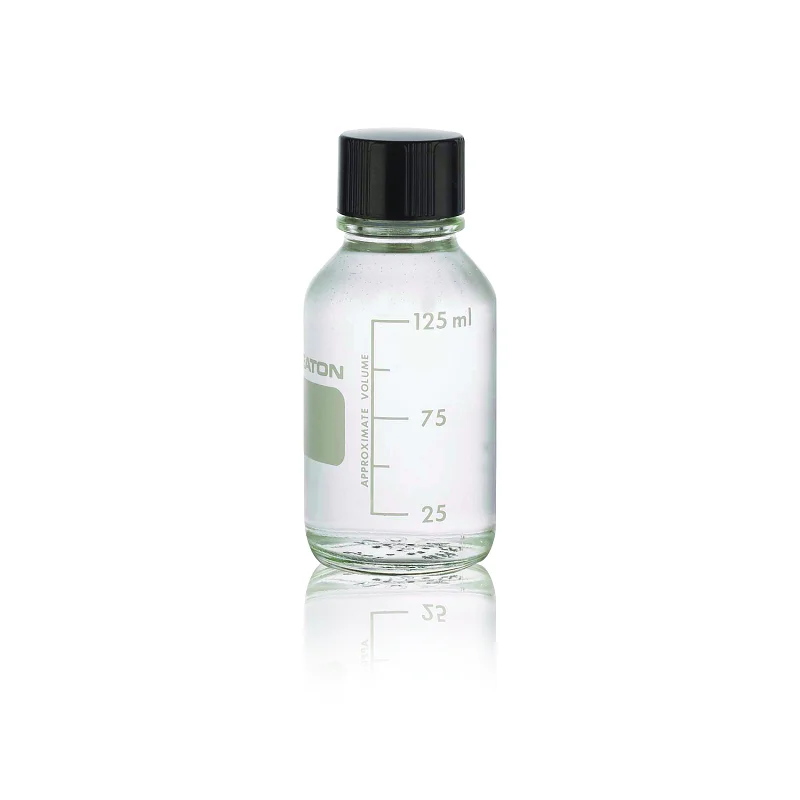 WHEATON® Graduated, Clear, Media / Lab Bottle