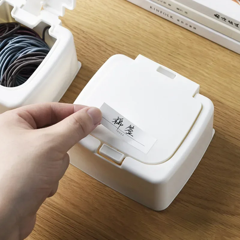 Kawaii Cartoon INS Style Multi-functional Desk Organizer Box Cosmetics Makeup Accessories Storage Box Office Stationery