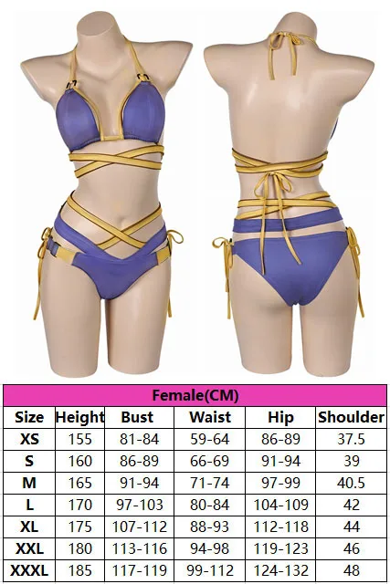 عشية تأثيري-بذلة الخيال مثير للنساء ، ملابس السباحة الصيفية ، ملابس الشاطئ ، لعبة أنيمي ، زي شفرة ممتاز ، تمويه المرأة لعب أدوار
