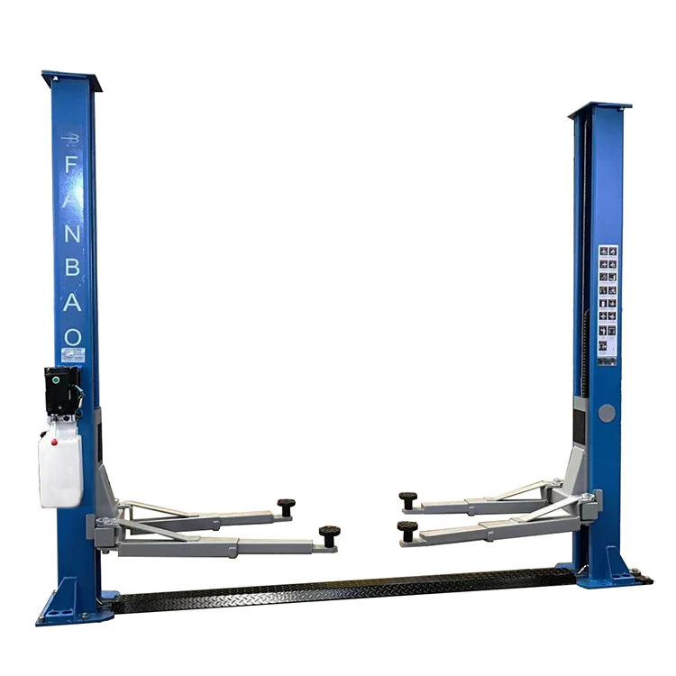 

3T manual two side release single cylinder hydraulic two post lift strong base lift Truck Lift