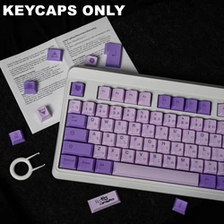 141 Keys Ice Crystal Witch PBT Cherry Keycaps Dye-Sublimated Keycap Set for Mx Cherry Gateron Switch Mechanical Keyboard Kit