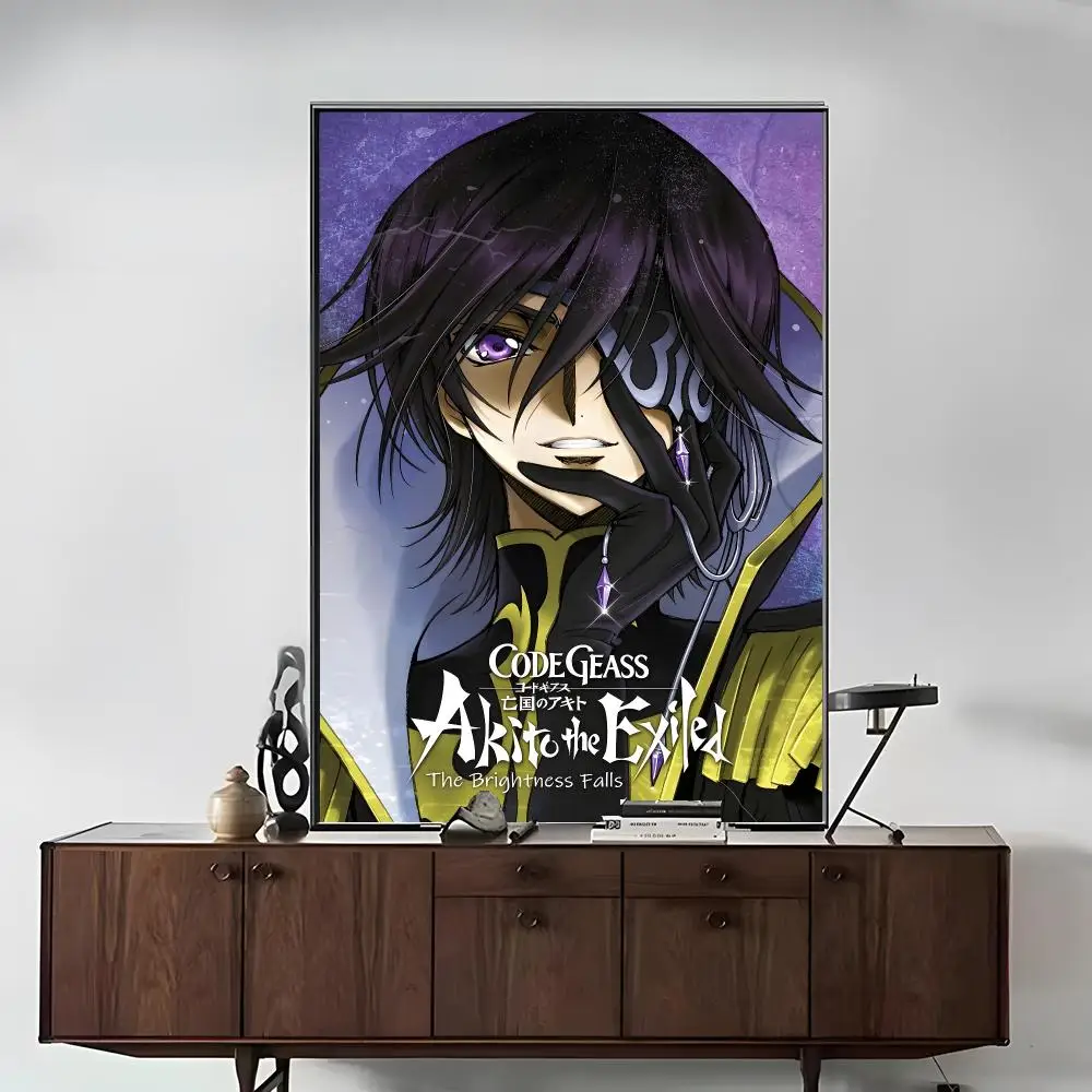 Code Geass Poster Poster Artistic Stylish Wall Art For Home Office Bathroom‌ Decor Living