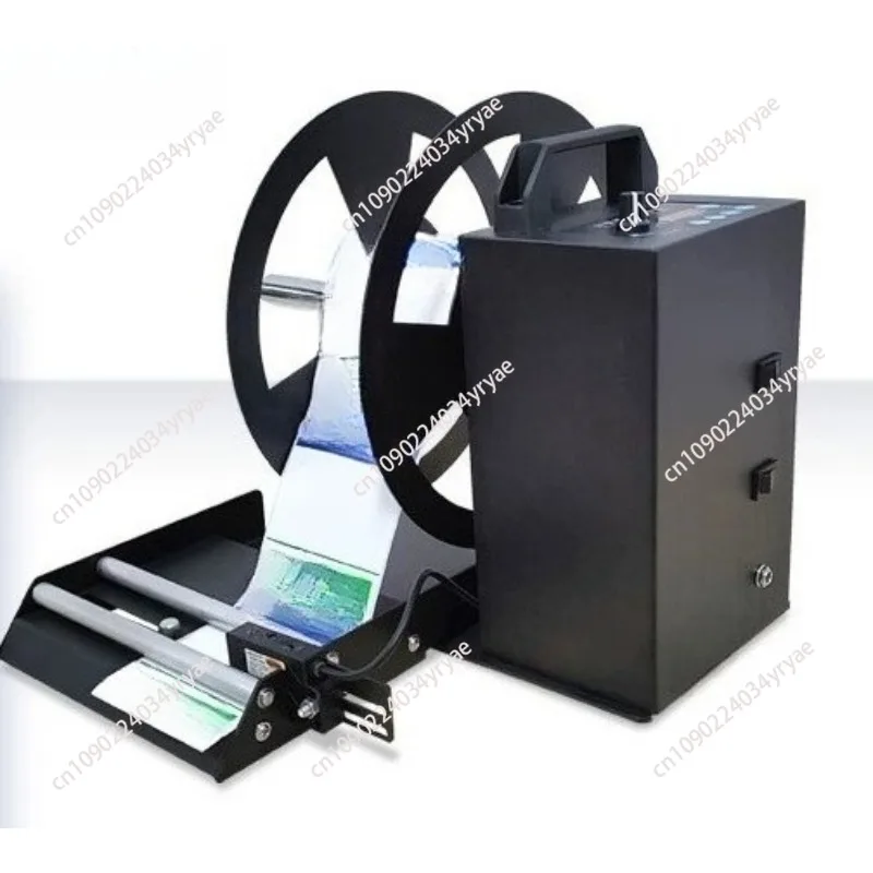 Label Rewinder with Counter Automatic Label Counter Rewind Unwind Winding Label Rewinder for Max Width 150mm