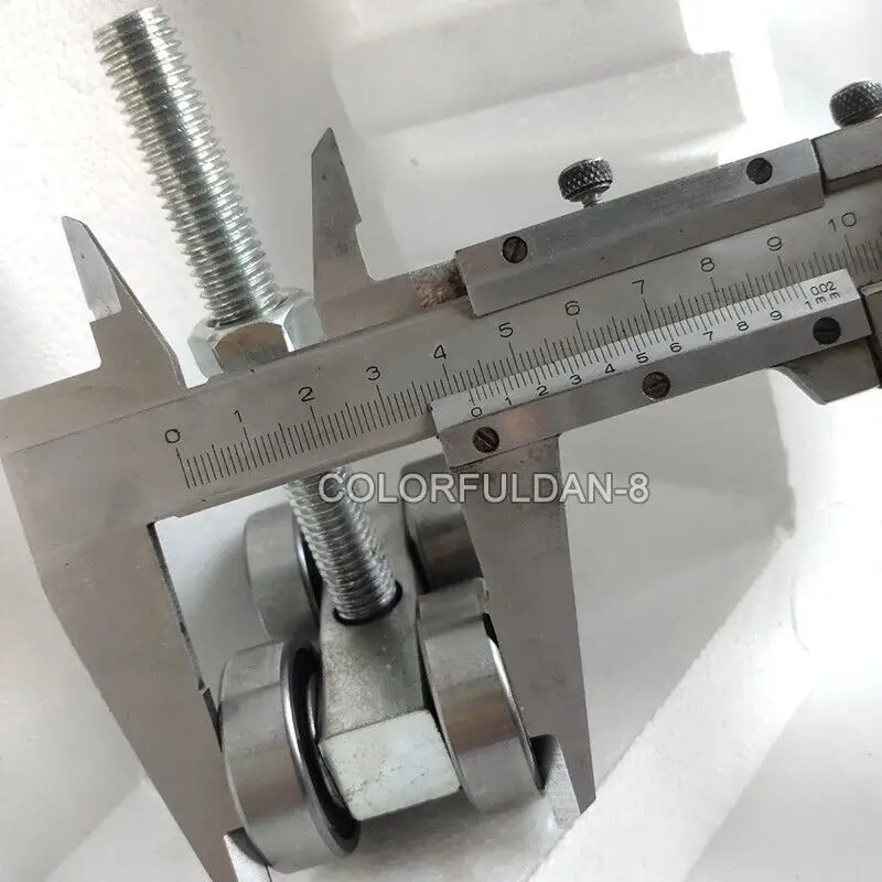 Cheap 4PCS Metal Heavy Industrial Hanging Rail Wheel Warehouse Plant Orbital Track Sliding Door Rollers Pulley Loading 400KG