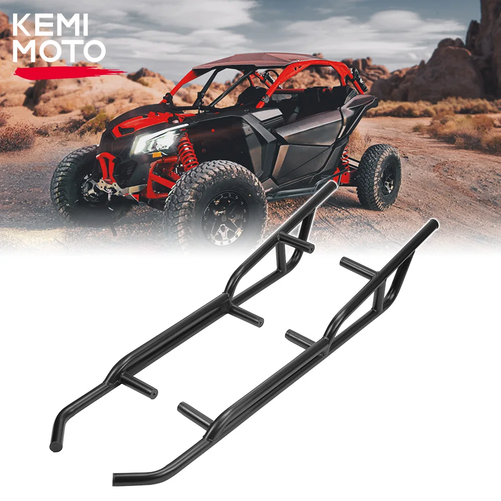 

UTV KEMIMOTO Nerf Bars Rock Sliders 2017-2023 For Can-Am Maverick X3 900 HO Turbo STD R X DS RC RS DPS MR