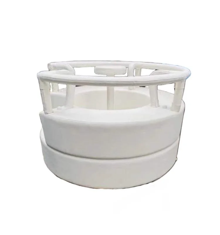 Popular White Grey Beige Animal Carousel Ride for Kids Rental Child Event Merry Go Round Rotating Electrical Soft Play Carousel