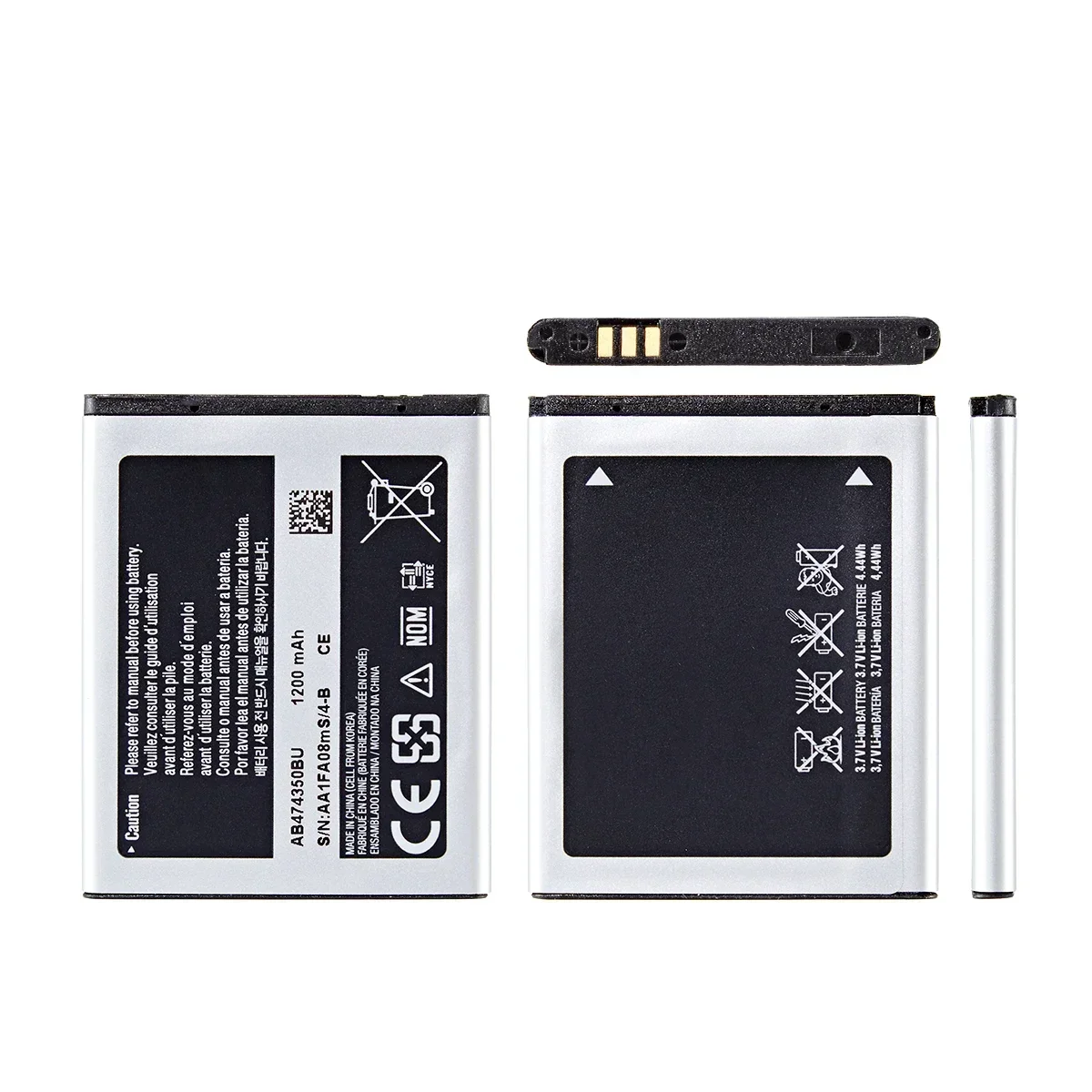 Brand New  AB474350BU AB474350BC Battery 1200mAh For Samsung SGH-D780 SGH-D788 SGH-G810 SGH-G810C SGH-G818E SGH-i550