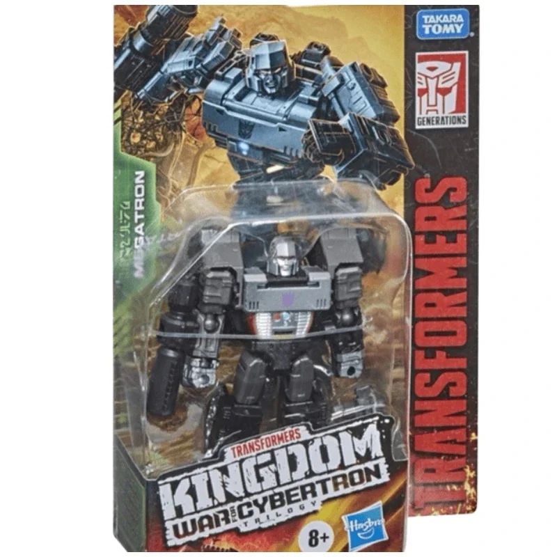 W magazynie Transformers G Series Kingdom WFC-K13 Megatron zbieraj figurkę Anime Robot Anime modele akcji prezenty dla dzieci ścieg