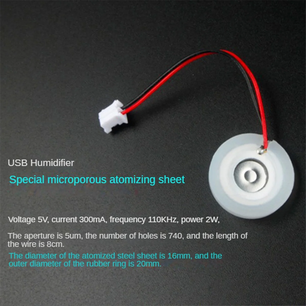 New DIY Mist Maker and Driver Kit USB Humidifier Circuit Board STG Atomizer Controllable Humidity Timing DIY Welding Parts