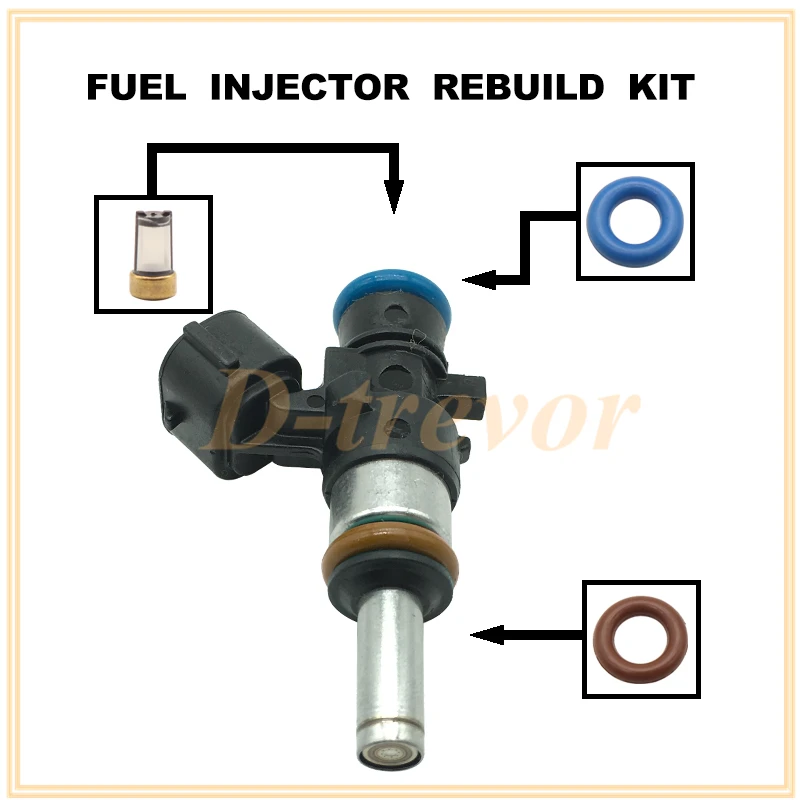 Fuel Injector Service Repair Kit Filters Oring Seals Grommets For Mitsubishi EAT334