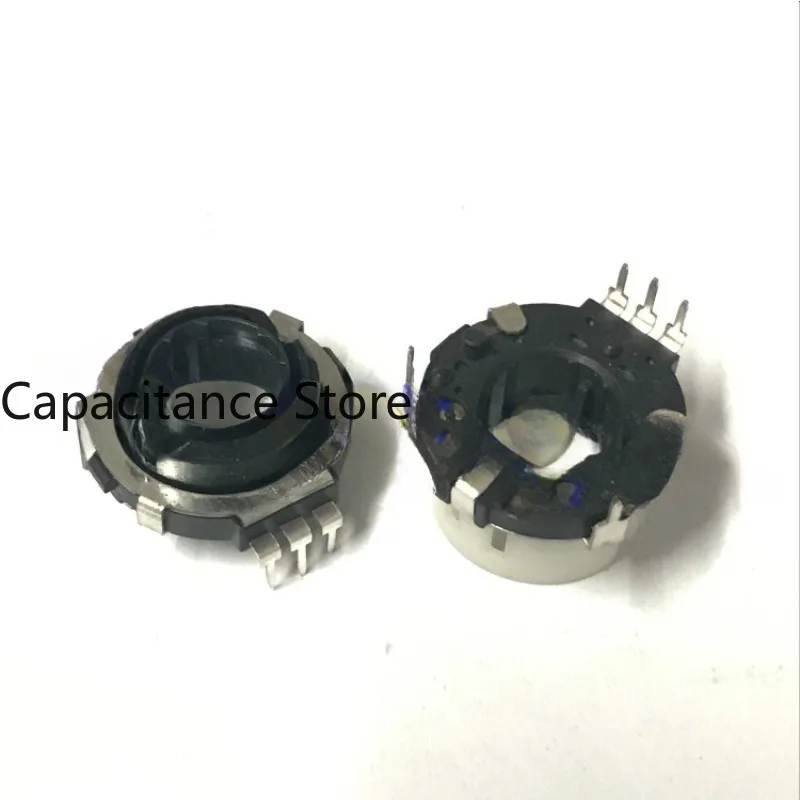 5PCS Hollow shaft encoder car navigation audio volume adjustment knob 20 positioning with white cap