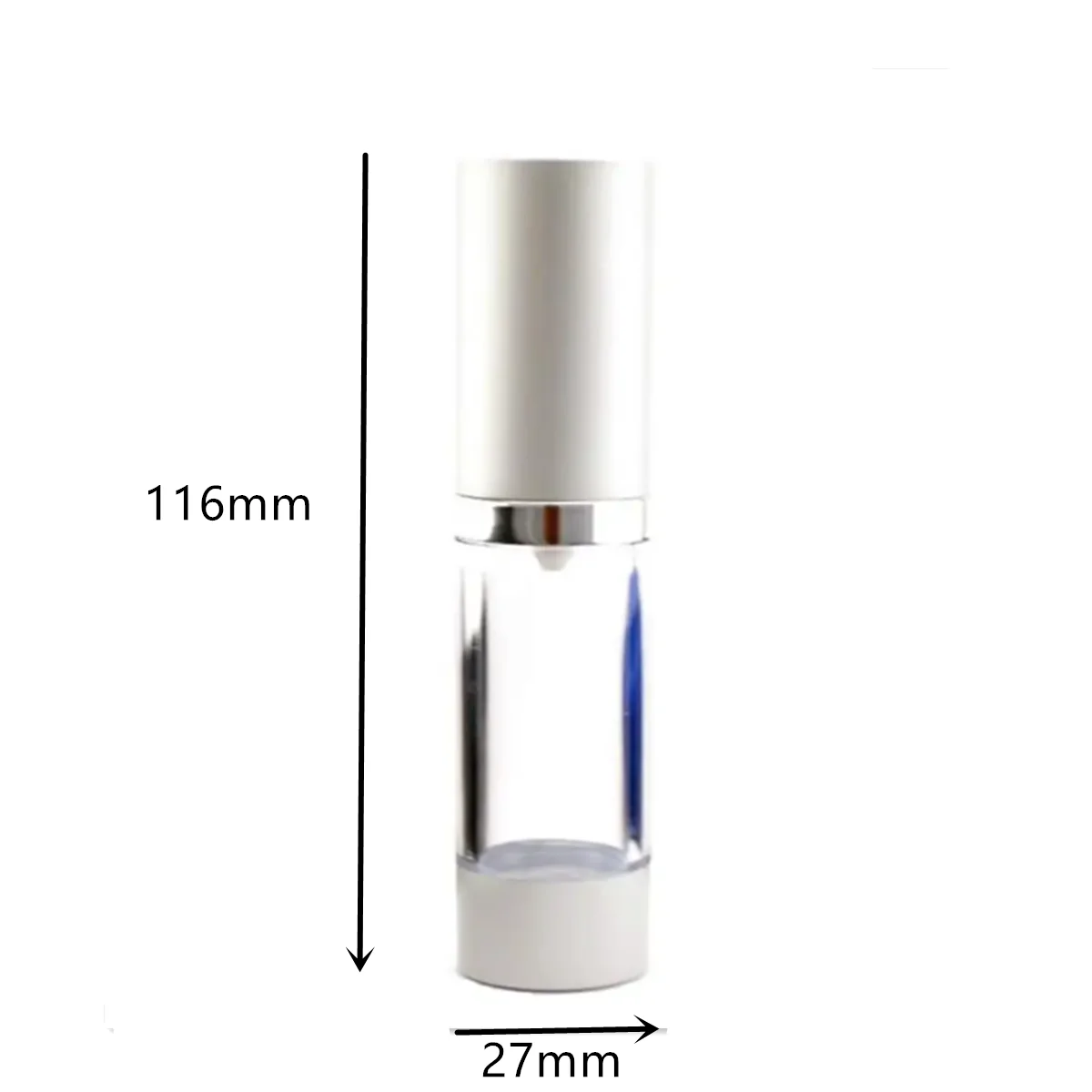 5ml 10ml 15ml 30ml 50ml  plastic airless bottle,pump,vacuum,lotion spray bottle,sample Cosmetic Packaging for Eye Cream