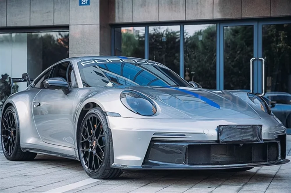 

Используется для Porsche 911 922, обновленный полууглеродное волокно в стиле GT3, комплект автомобильных деталей, передний бампер