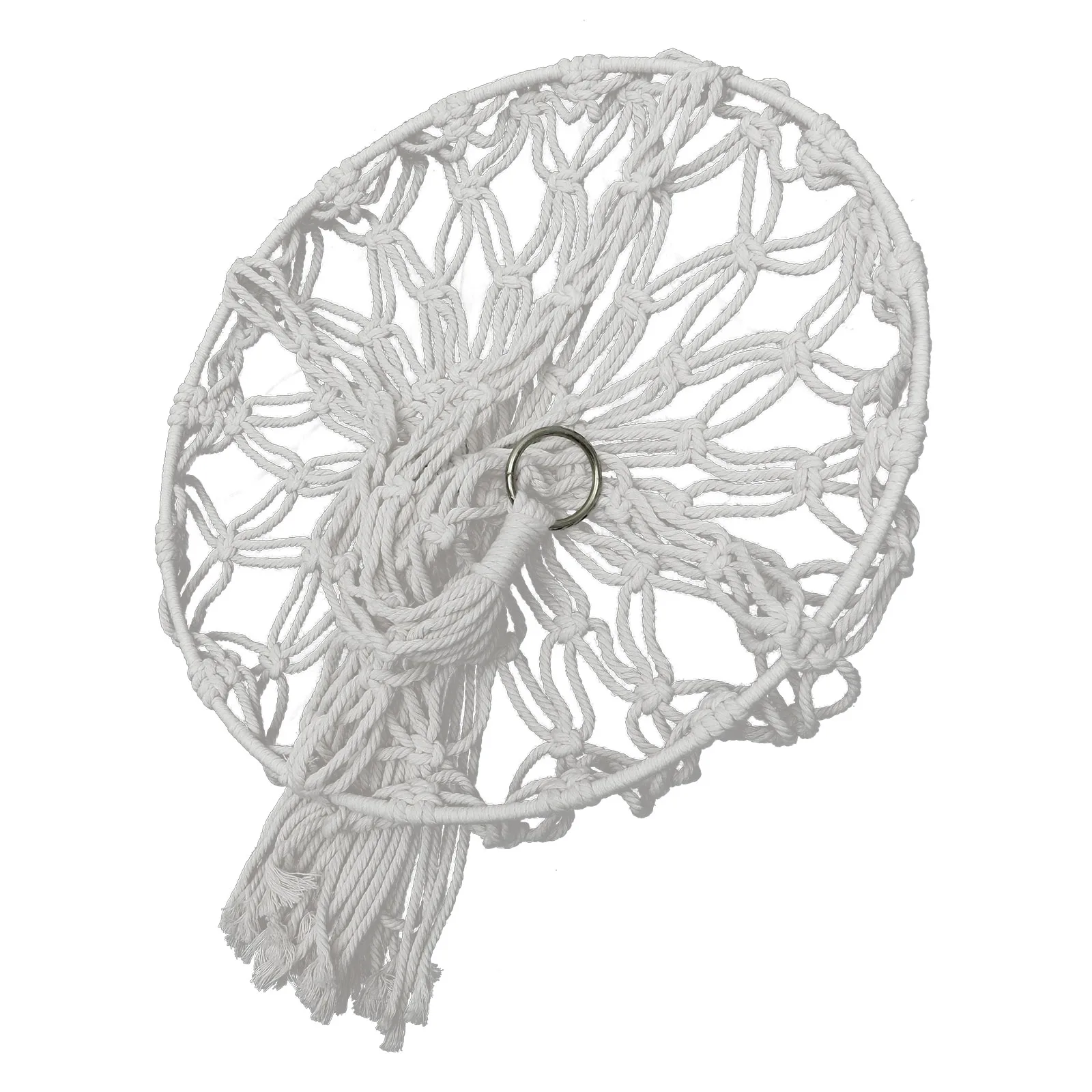 

Cotton Rope Hanging Basket Macrame Plant Hanger Indoor Wall Mounted Woven Planter For Artificial Flowers Home Decor