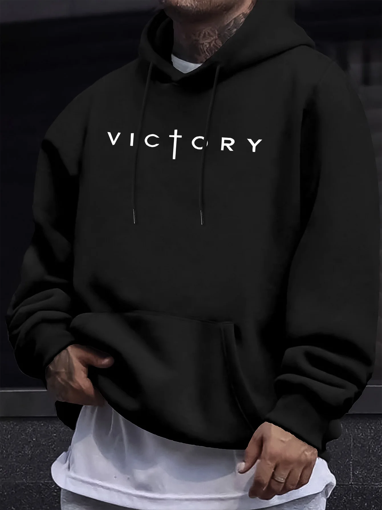 Sudadera con capucha para homb - Crossfit Victory reseña y precio