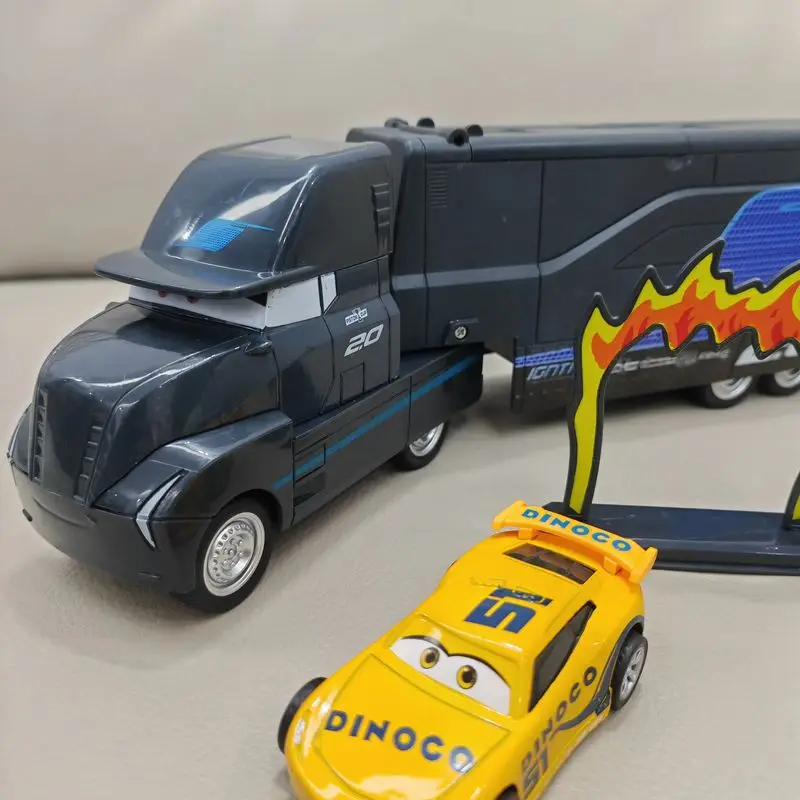 新発売 トイ・ストーリー3 ジャクソン・ストーム 合金製モデルカー レール付き慣性車体 子供向けおもちゃ コレクション ギフトボックスセット プレイビークル＆モデル