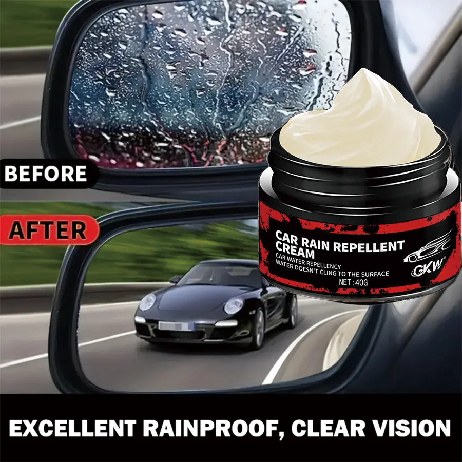 Car-Specific Oil Film Cleaning Paste Eliminates Blurred Glass and Wiper Noise on Rainy Days, Long-Lasting Clarity, Hydrophobic Maintenance, and Decontamination Paste